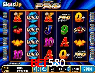 Slots com jackpots e giros grátis na bet580